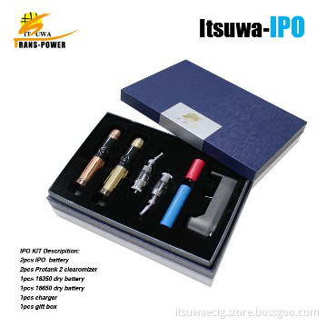 IPO V2 double kit electronic cigarette with multi-funtion
